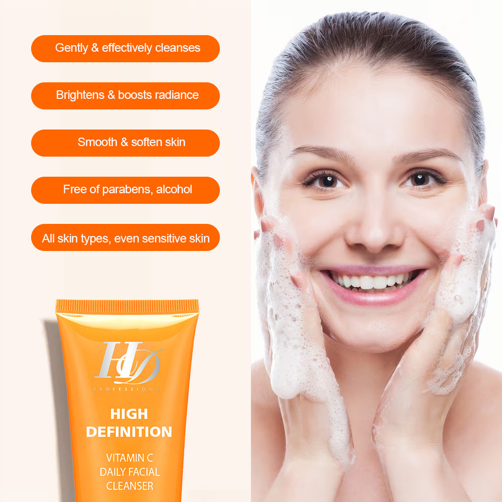 HD VITAMIN C DAILY FACIAL CLEANSER 120ml