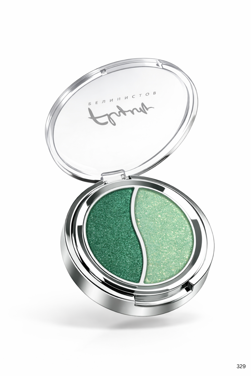 Emerald Mint Sparking Duo Eye Shadow (329)